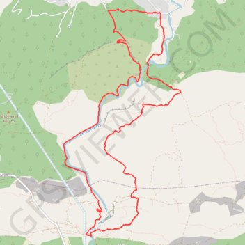 Trace GPS Gorges de Caramy, itinéraire, parcours