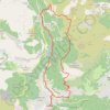 Trace GPS Descente de bramafan, itinéraire, parcours