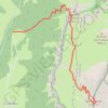 Trace GPS Mont Trelod, itinéraire, parcours