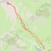 Trace GPS Monte Tibert, itinéraire, parcours
