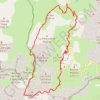 Trace GPS Lac des Terres Plaines - Lac Verdet, itinéraire, parcours
