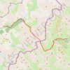 Trace GPS Retour Maljasset Via Col de l'Autaret, itinéraire, parcours