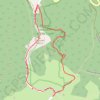 Trace GPS A pied Lac Luitel, itinéraire, parcours