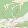 Trace GPS Allemagne en Provence, itinéraire, parcours