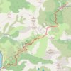 Trace GPS Nonza - Oreta étape 2, itinéraire, parcours