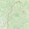 Trace GPS GR®46 De St-Pardoux-le-Neuf (Creuse) à La Méchaussie (Corrèze) (2023©gr-infos.com), itinéraire, parcours