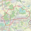 Trace GPS Randonnée autour de Lagny-sur-Marne, itinéraire, parcours