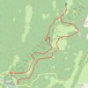 Trace GPS Chaud Clapier - Refuge de Crobache, itinéraire, parcours