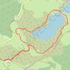 Trace GPS Tour du Lac de Bellefontaine - Jura, itinéraire, parcours