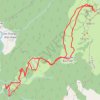 Trace GPS Mont Billiat, itinéraire, parcours