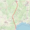 Trace GPS 1 Marsat - Torreilles, itinéraire, parcours