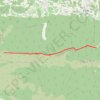 Trace GPS Forêt de cèdres, itinéraire, parcours