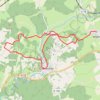 Trace GPS Haute-Saône - Boucle Velleminfroy, itinéraire, parcours