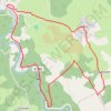 Trace GPS Gévaudan - Circuit du Chapeauroux, itinéraire, parcours