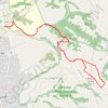Trace GPS Mission Peak Loop from Ohlone College, itinéraire, parcours