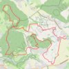Trace GPS 19km Foulée de Crossey édition 2022, itinéraire, parcours