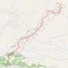 Trace GPS Botnar - Skagfjorosskali (Laugavegur), itinéraire, parcours