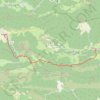 Trace GPS Sentier Cathare - de Bugarach à Cubières, itinéraire, parcours