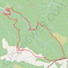 Trace GPS Montalba - Roc Saint-Sauveur - Roc de France, itinéraire, parcours