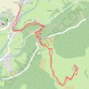 Trace GPS Pic de Predouset, itinéraire, parcours