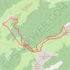 Trace GPS Glières - Montagne des Auges, itinéraire, parcours