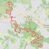 Trace GPS Bois du Rouret, Opio et Valbonne, itinéraire, parcours