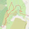 Trace GPS Rocca Sparvièra et Mine de l'Eguisse, itinéraire, parcours