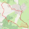 Trace GPS Le Mont de Grange, itinéraire, parcours