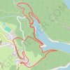 Trace GPS Le plan d'eau du Barrage du Rouchain et l'Avoine - Les Noës, itinéraire, parcours