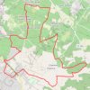 Trace GPS De Varrains à Champigny, itinéraire, parcours