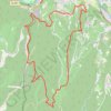 Trace GPS Le Tour de Barbanot, itinéraire, parcours