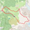Trace GPS Col de Tricot en boucle depuis la Gruvaz (Mont Blanc), itinéraire, parcours