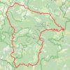 Trace GPS GR 66 : Tour du Mont Aigoual (Cévennes), itinéraire, parcours