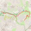 Trace GPS Col du cheval de Bois, itinéraire, parcours