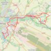 Trace GPS Tour de Bourges - de Bourges au Camp romain à Maubranche, itinéraire, parcours