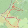 Trace GPS Pic d'Arrès et pic d'Aubas, itinéraire, parcours