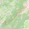 Trace GPS Belledonne Trail J1, itinéraire, parcours