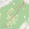 Trace GPS Tour au Salève, itinéraire, parcours
