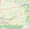 Trace GPS Les Cotes d'Arey (38), itinéraire, parcours