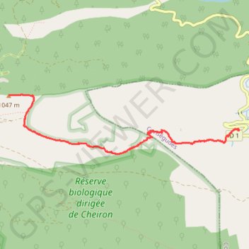 Trace GPS Le Mortis, itinéraire, parcours