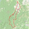 Trace GPS Col la Vote au départ de Montalieu, itinéraire, parcours