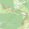 Trace GPS Rando raquettes Col Rousset - Cabane Pison - Col Rousset, itinéraire, parcours