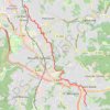 Trace GPS Canal de la siagne depuis Etang de Fontmerle, itinéraire, parcours