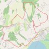 Trace GPS Pays Voironnais - Circuit des Trois Croix par Calatrin, itinéraire, parcours