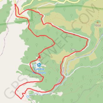 Trace GPS Les chevaux de Mérens - Sentenac d'Oust, itinéraire, parcours
