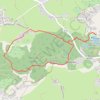 Trace GPS Le bois de Fayet - Lac de la Beunaz, itinéraire, parcours