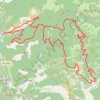 Trace GPS Pelasque - Clans, itinéraire, parcours