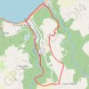 Trace GPS Circuit du Roscoat au Yar, itinéraire, parcours