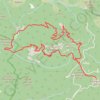 Trace GPS Pic de l'Ours, Dent de l'Ours, Ravin du Mal-Infernet et Pic d'Aurelles depuis le Col des Lentisques, itinéraire, parcours