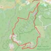 Trace GPS Vallon de Maupas, Maure Vieil, Mont Saint-Martin, piste des Œufs de Bouc, itinéraire, parcours